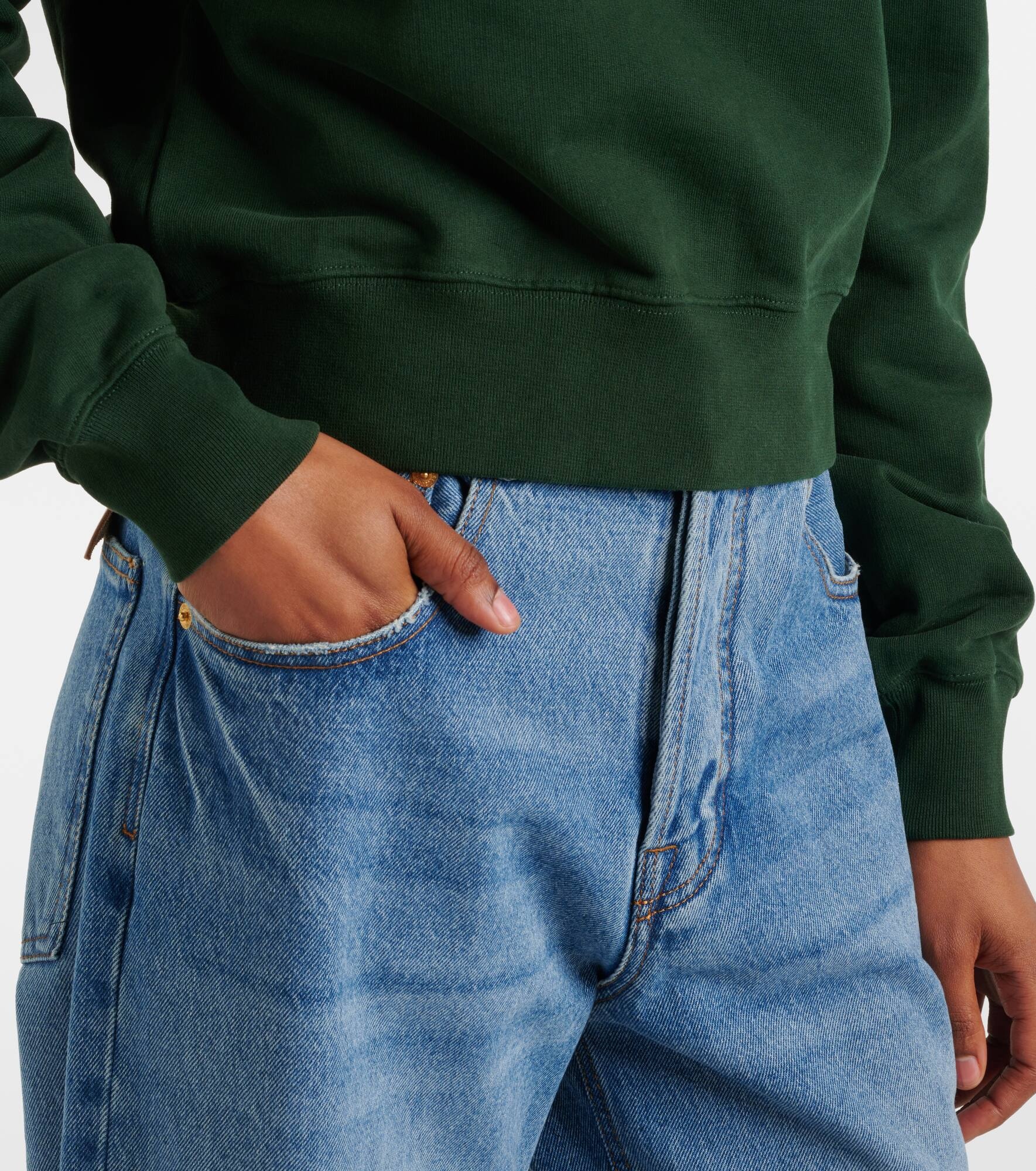 Gros Grain cotton hoodie - 6