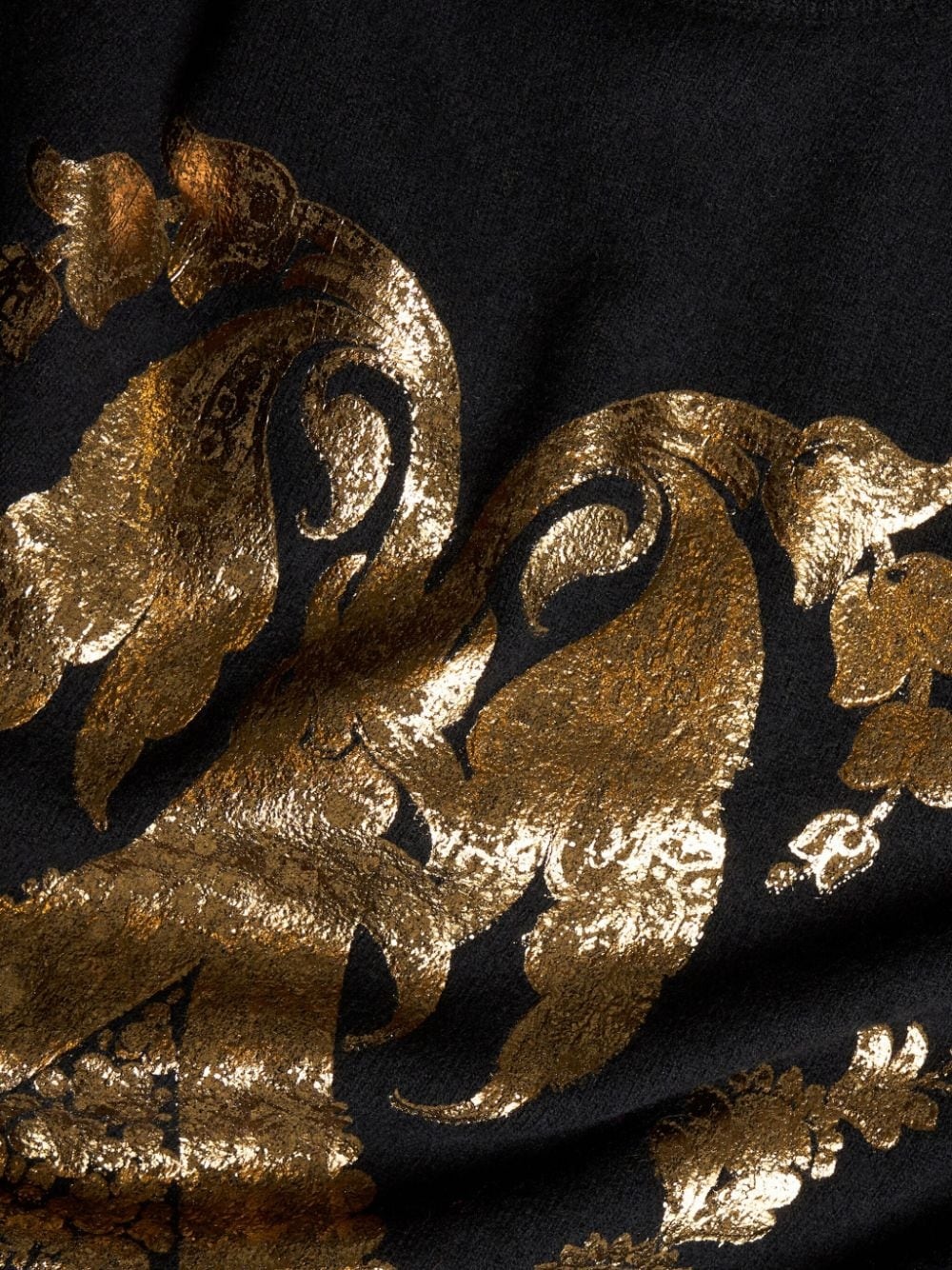 metallic-print jumper - 6