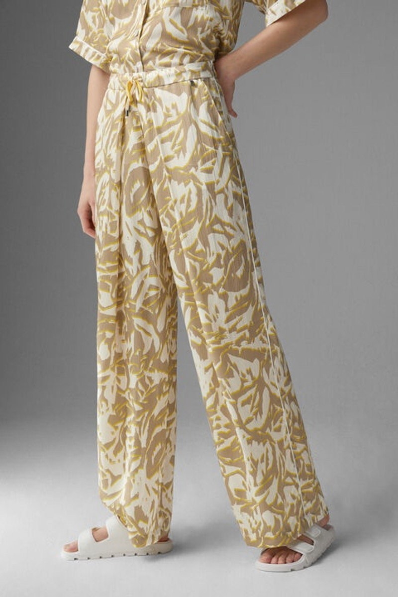 Tisha Marlene pants in Beige/Yellow 2