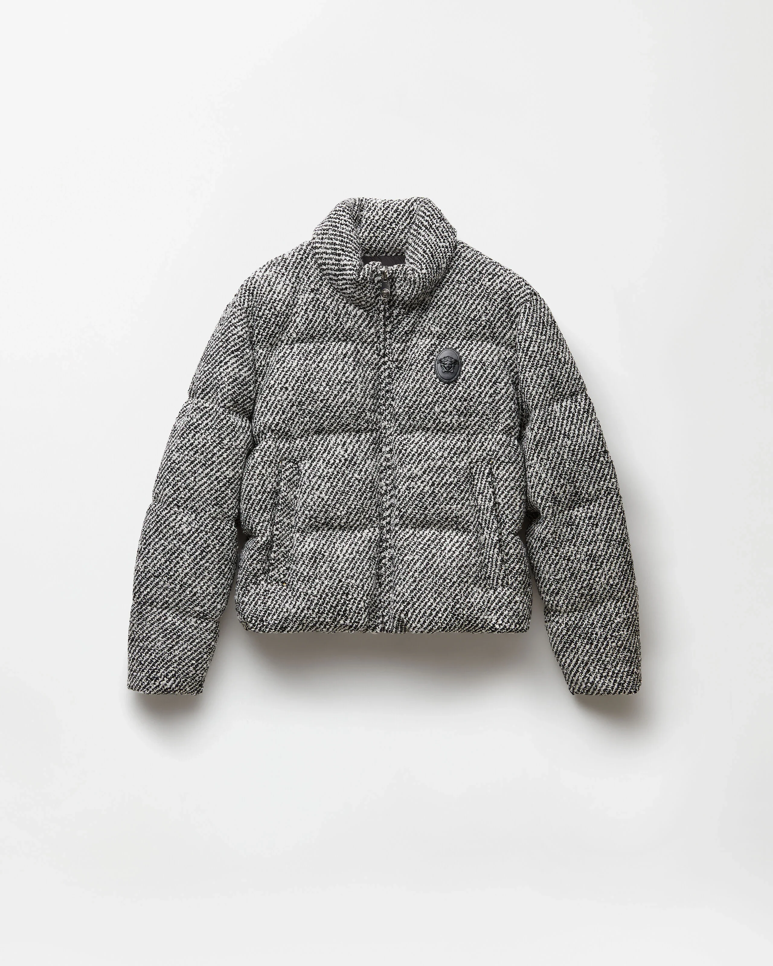 Wool Bouclé Padded Jacket - 1