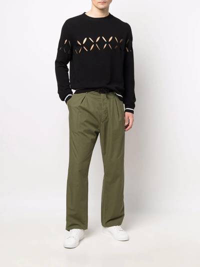 N°21 belted straight-leg jeans outlook