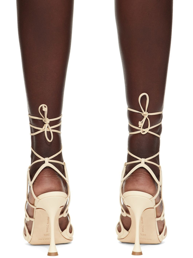 Beige Fawda Heeled Sandals 2