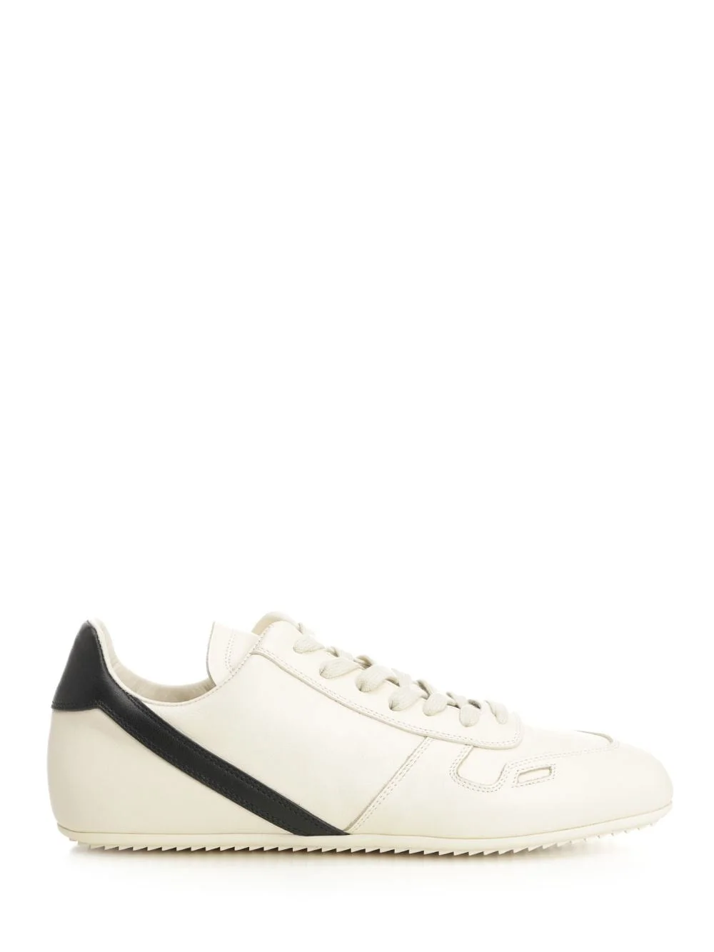 Rick Owens Men "Minimal" Leather Sneakers - 1