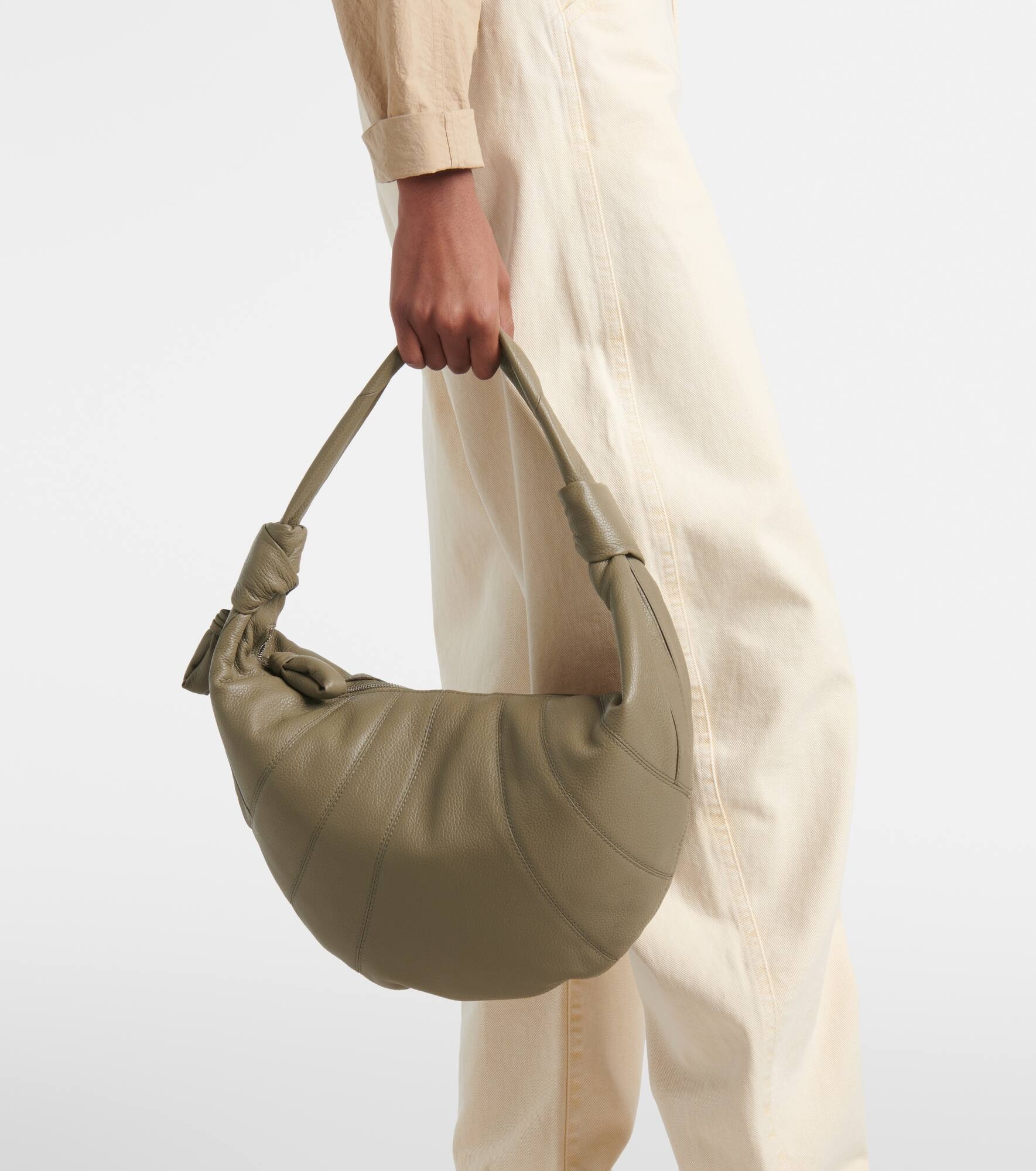 Fortune Croissant leather shoulder bag - 6