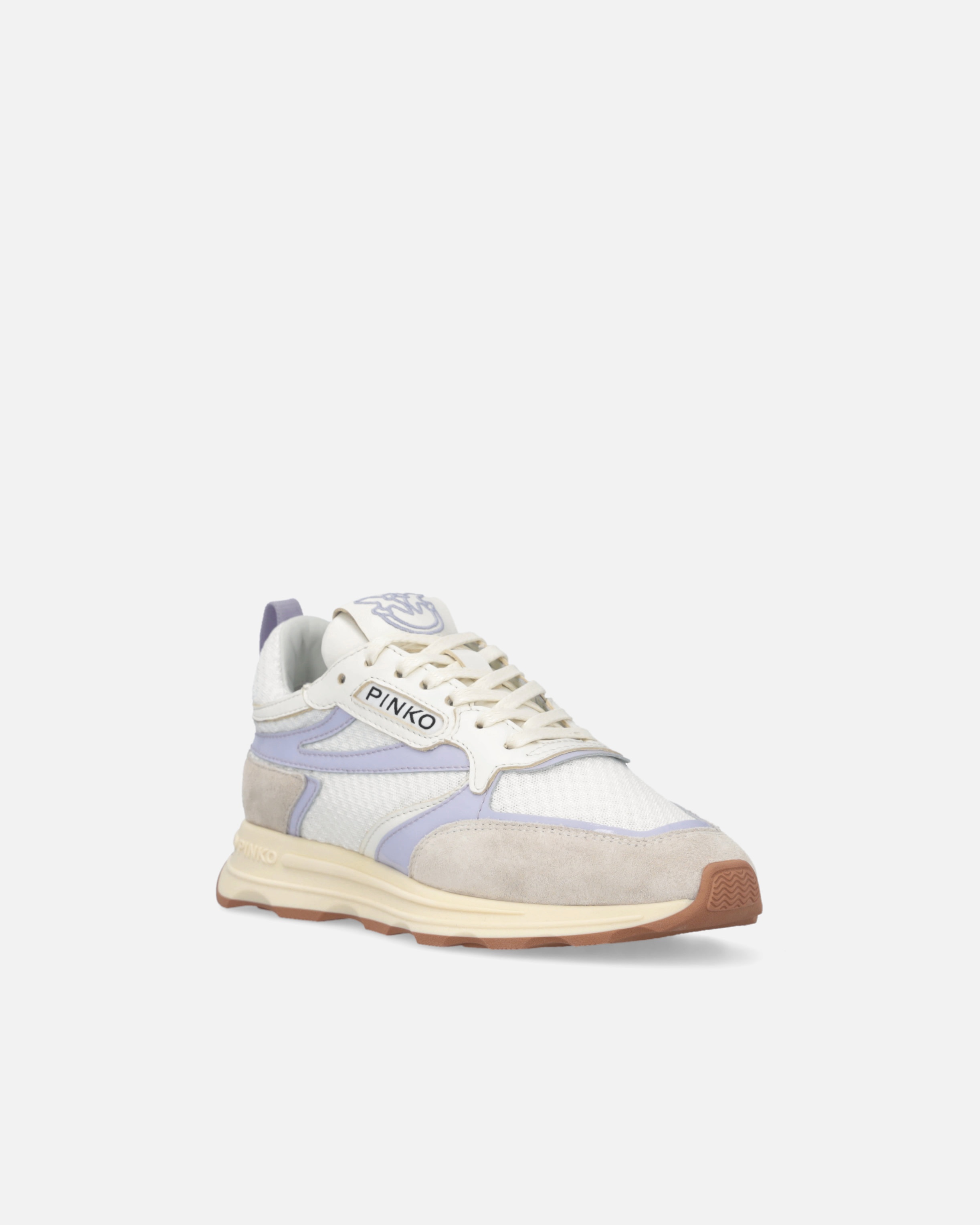 SNEAKERS WITH LOGO AND PATENT DETAILING - 2