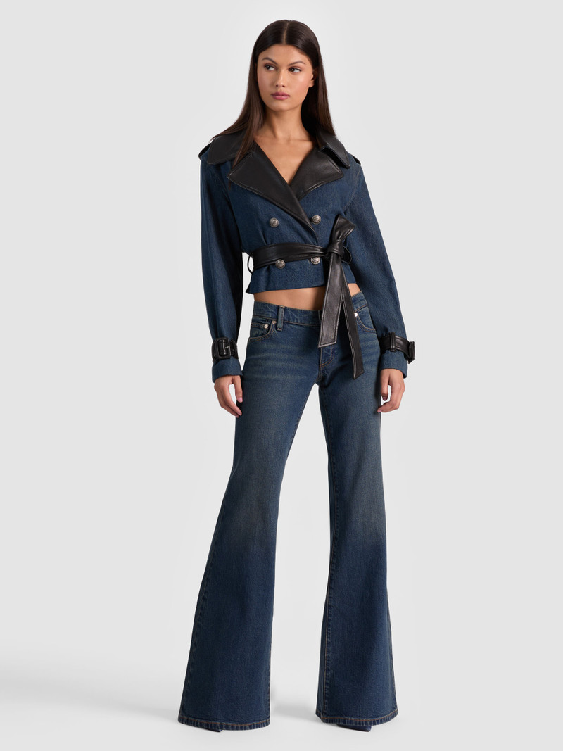 KEITH CROPPED DENIM TRENCH 6