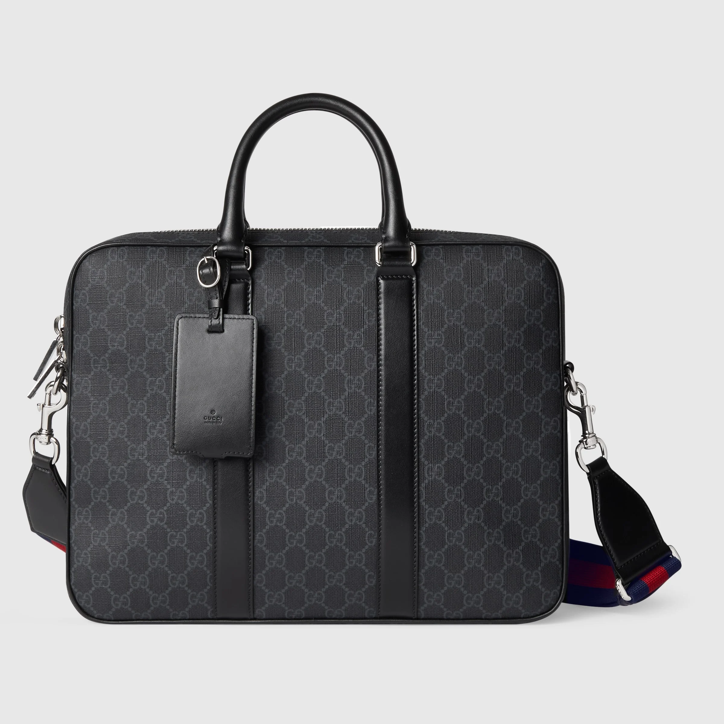 GG briefcase with shoulder strap - 1