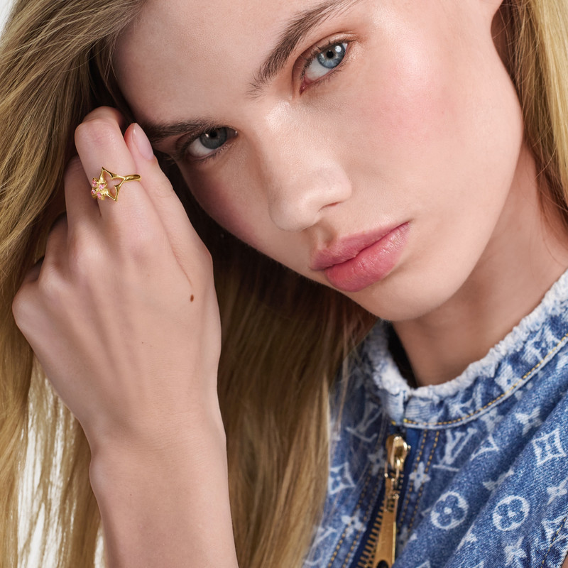 Flowergram Strass Ring 3