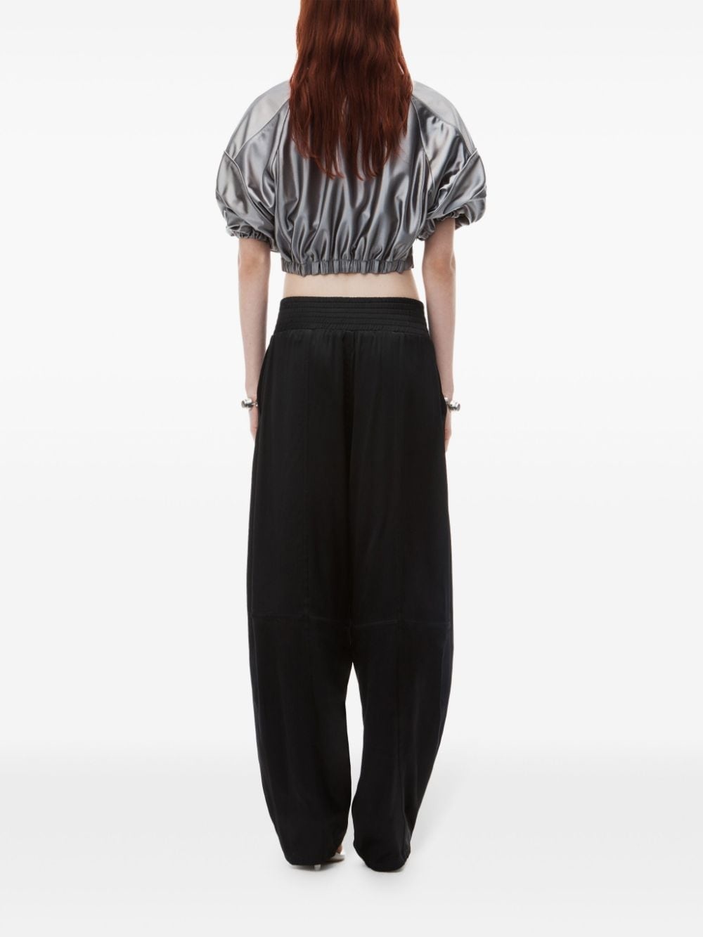 elasticated balloon pants - 3