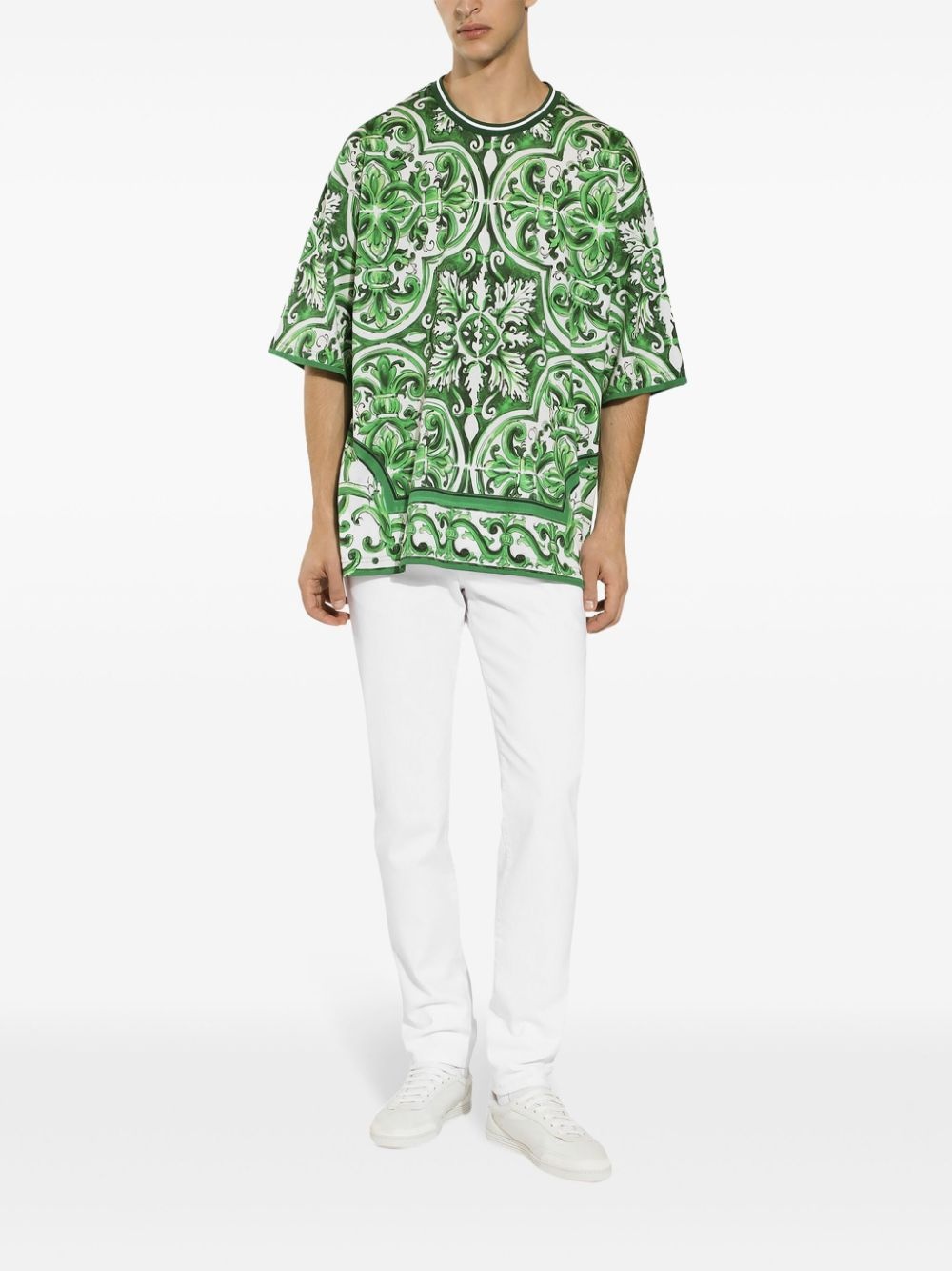 Majolica cotton t-shirt - 2