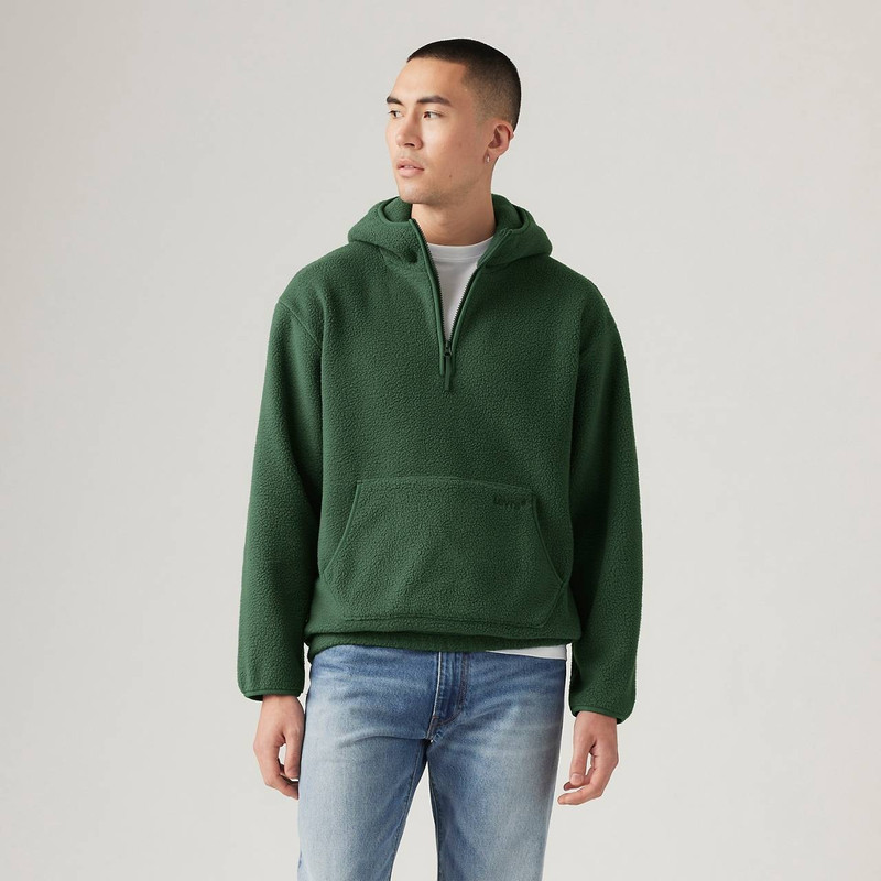 HOODED SHERPA PULLOVER 2