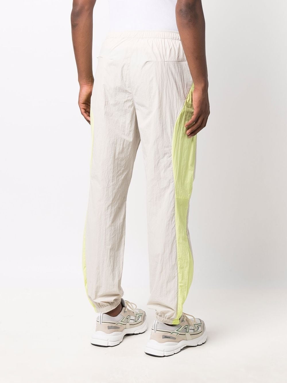 side-stripe track pants - 4