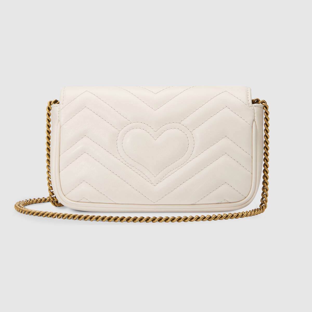 GG Marmont matelassé leather super mini bag - 3