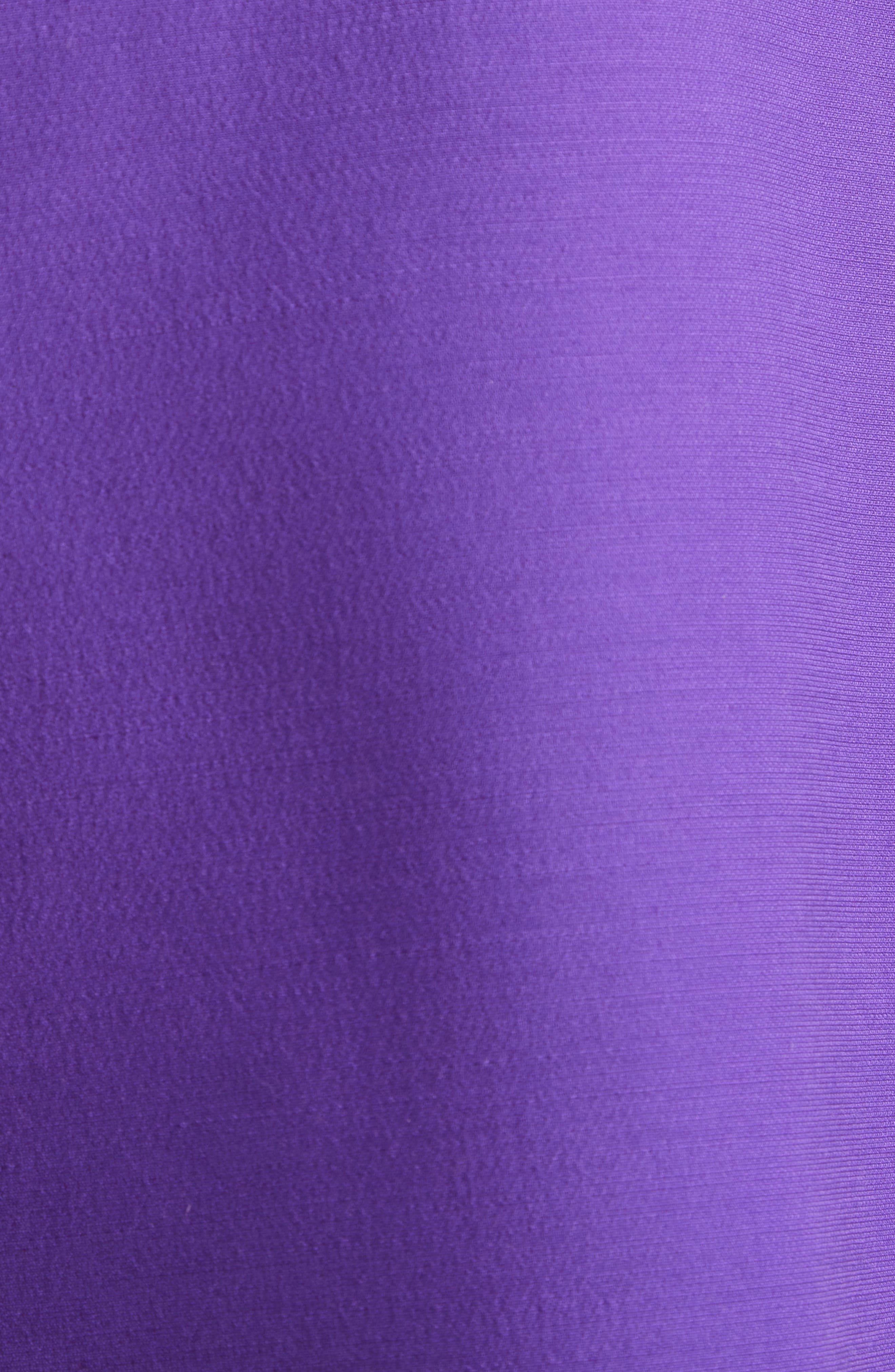 Valentino Garavani Bow Detail Crepe Couture Miniskirt in Orchid at Nordstrom - 7