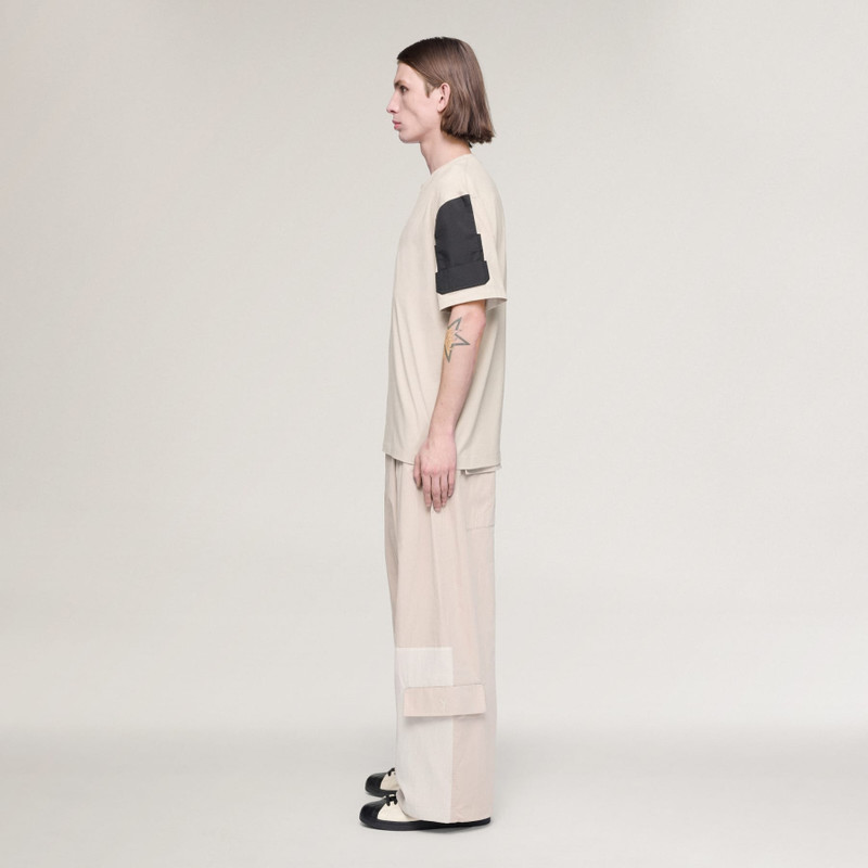 Y-3 CROPPED STRAIGHT LEG PANTS 4