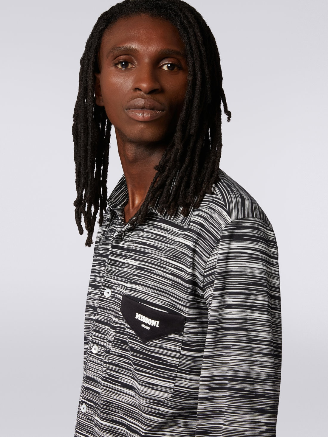 Slub cotton jersey shirt - 5