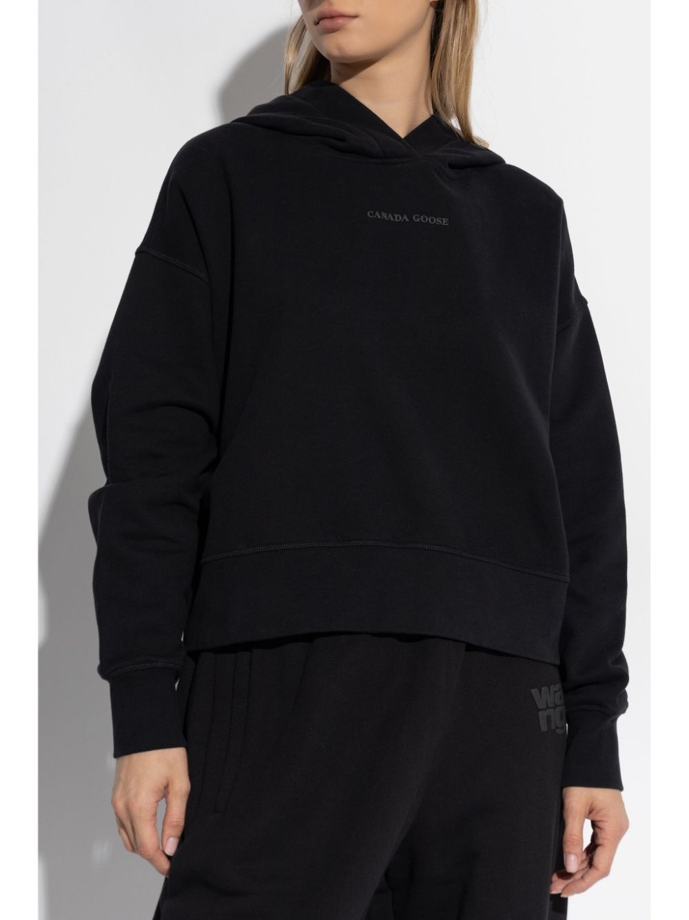 logo-print hoodie - 3