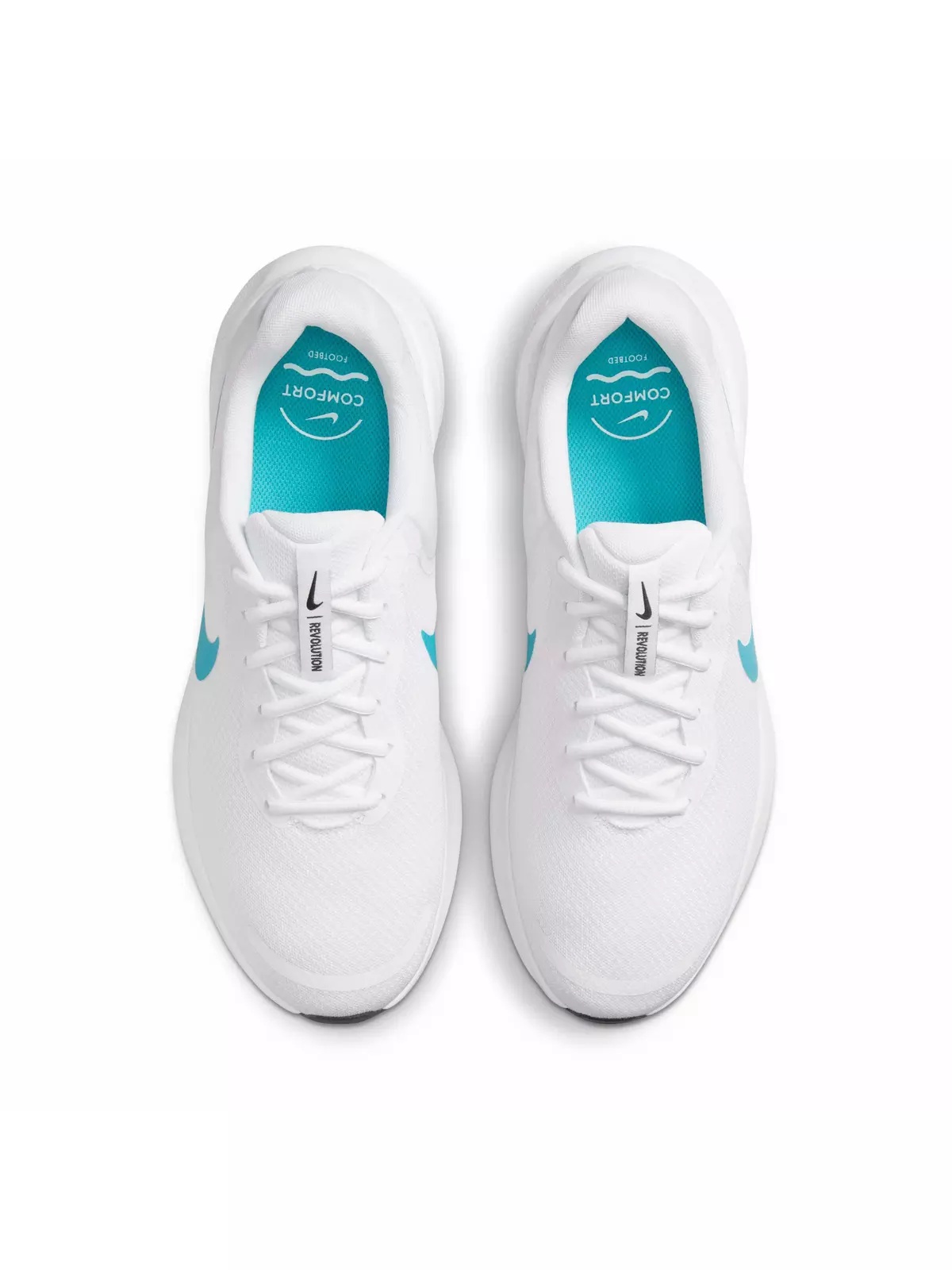 Revolution 7 "White/Pure Platinum/Dusty Cactus" Men's Running Shoe - 4