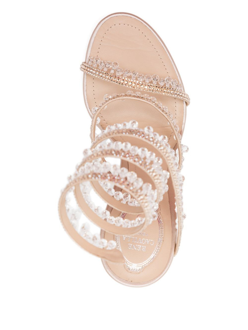 rhinestone heeled sandals 4