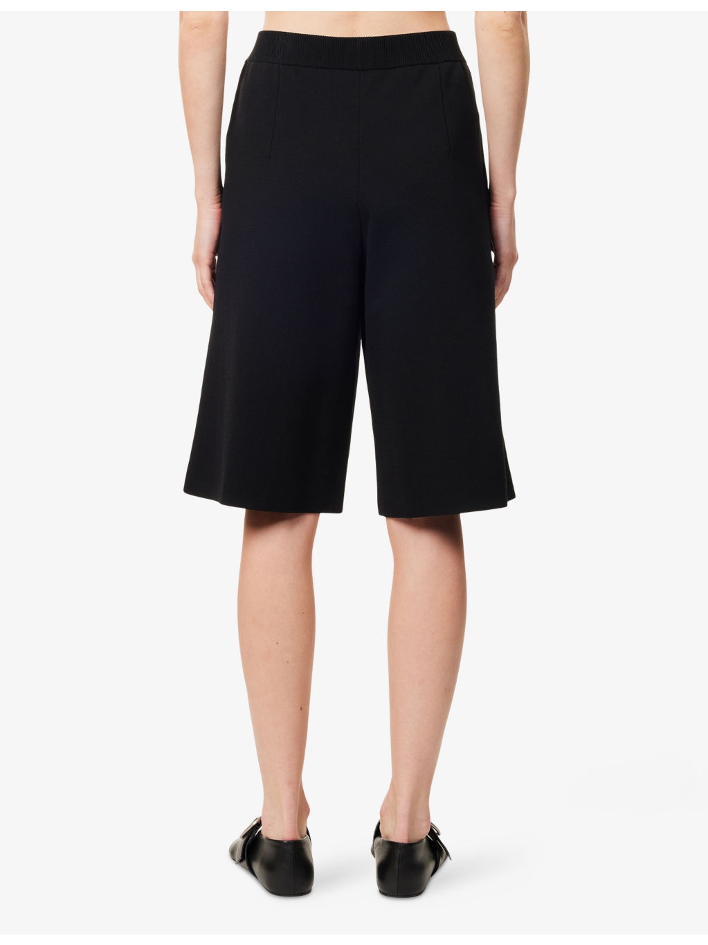 Straight-Leg Knitted Shorts - 4