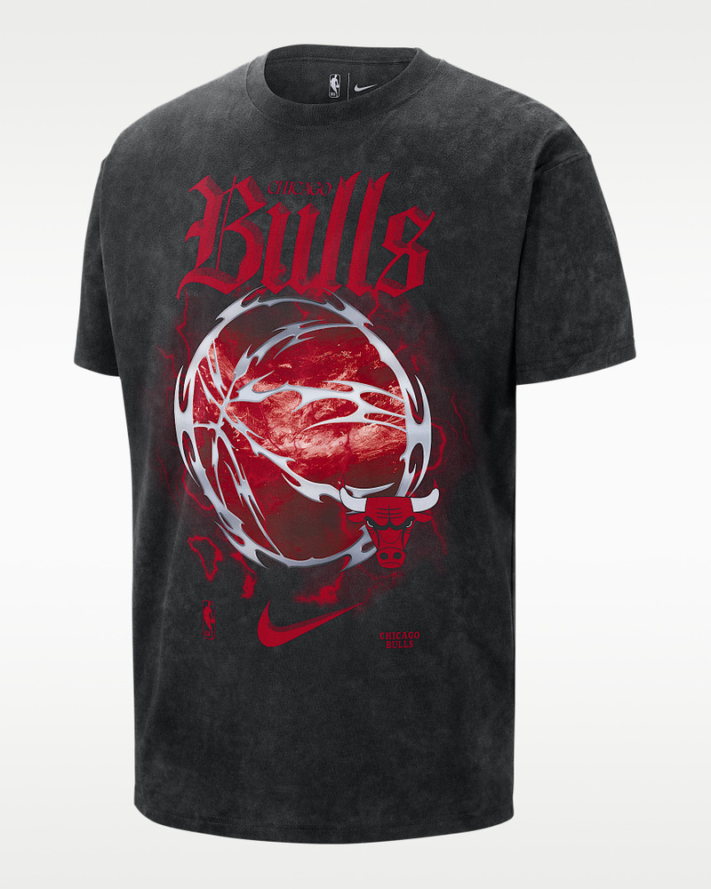 Chicago Bulls Courtside "Halloween" Men's Nike NBA Max90 T-Shirt 1