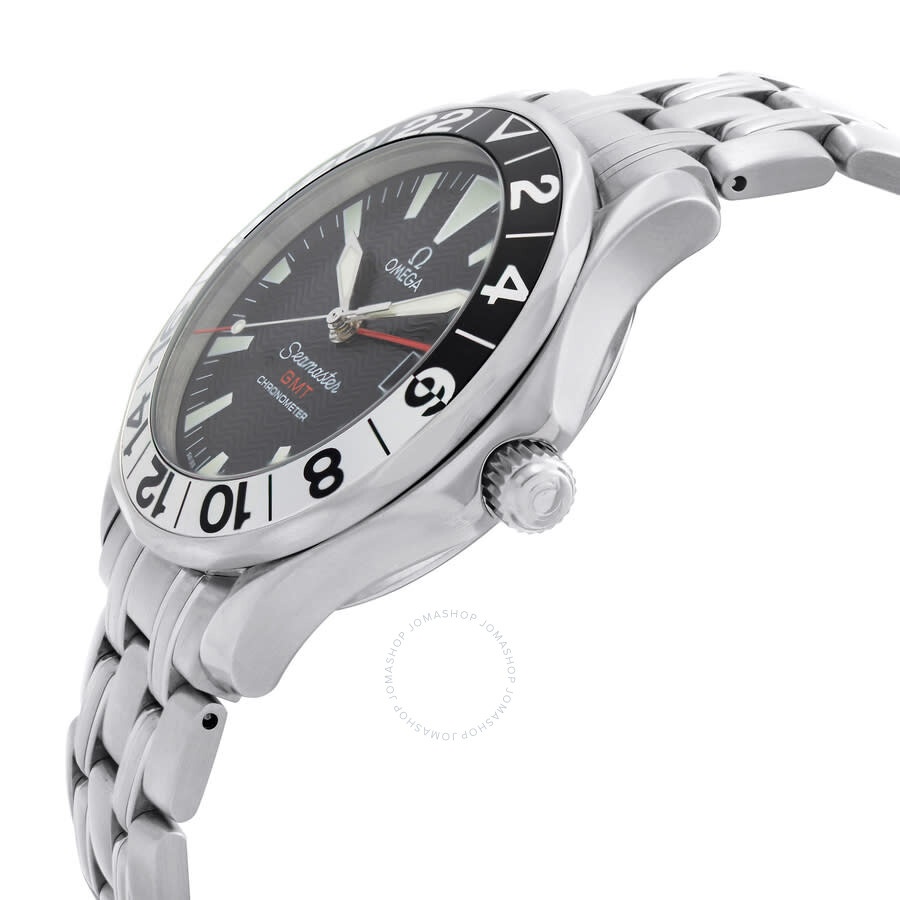 Pre-owned Omega Seamaster Professional GMT Automatic Chronometer Black Dial Men's Watch 2234.50 - 3