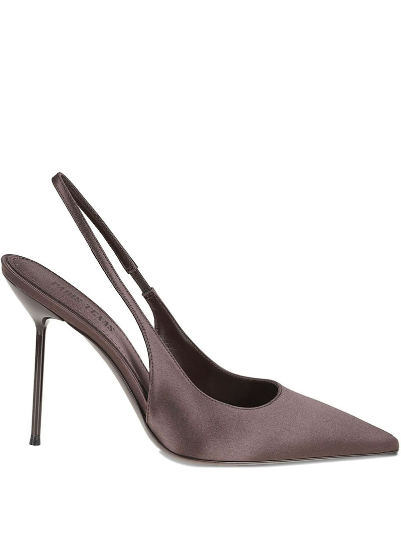 105mm pointed-toe helled pumps 1