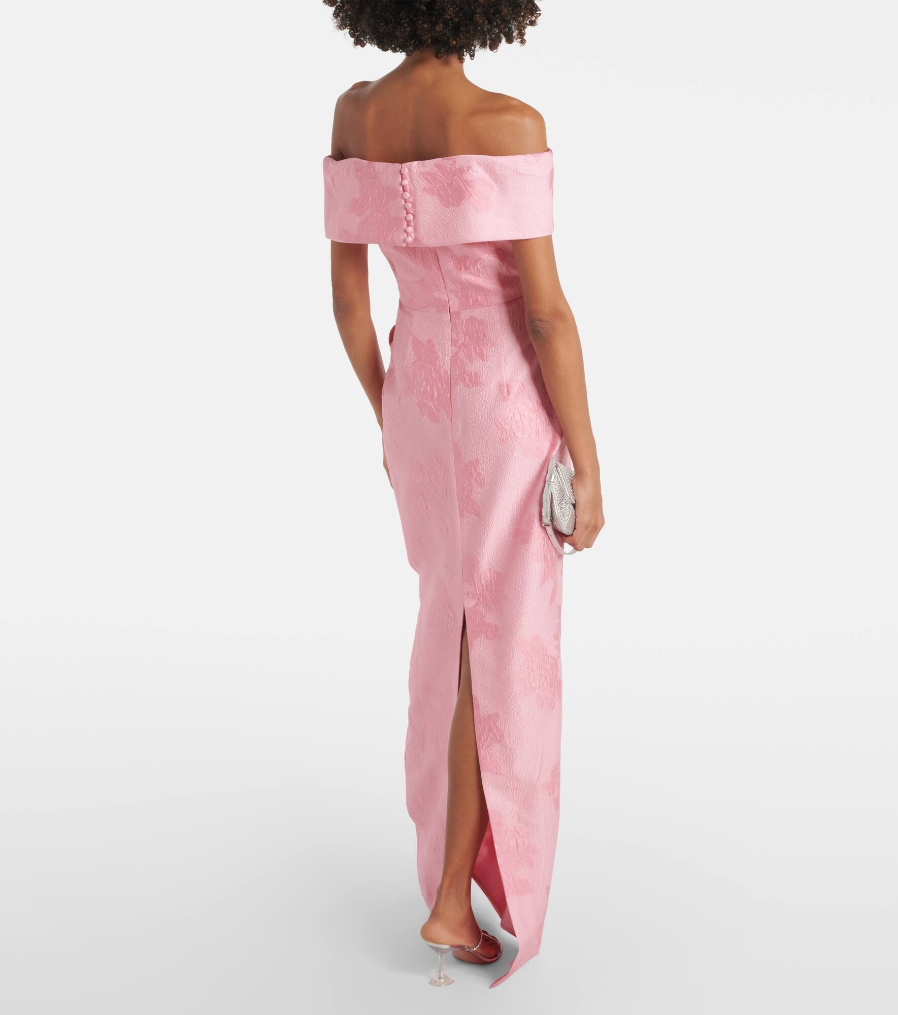 Off-shoulder gown - 3