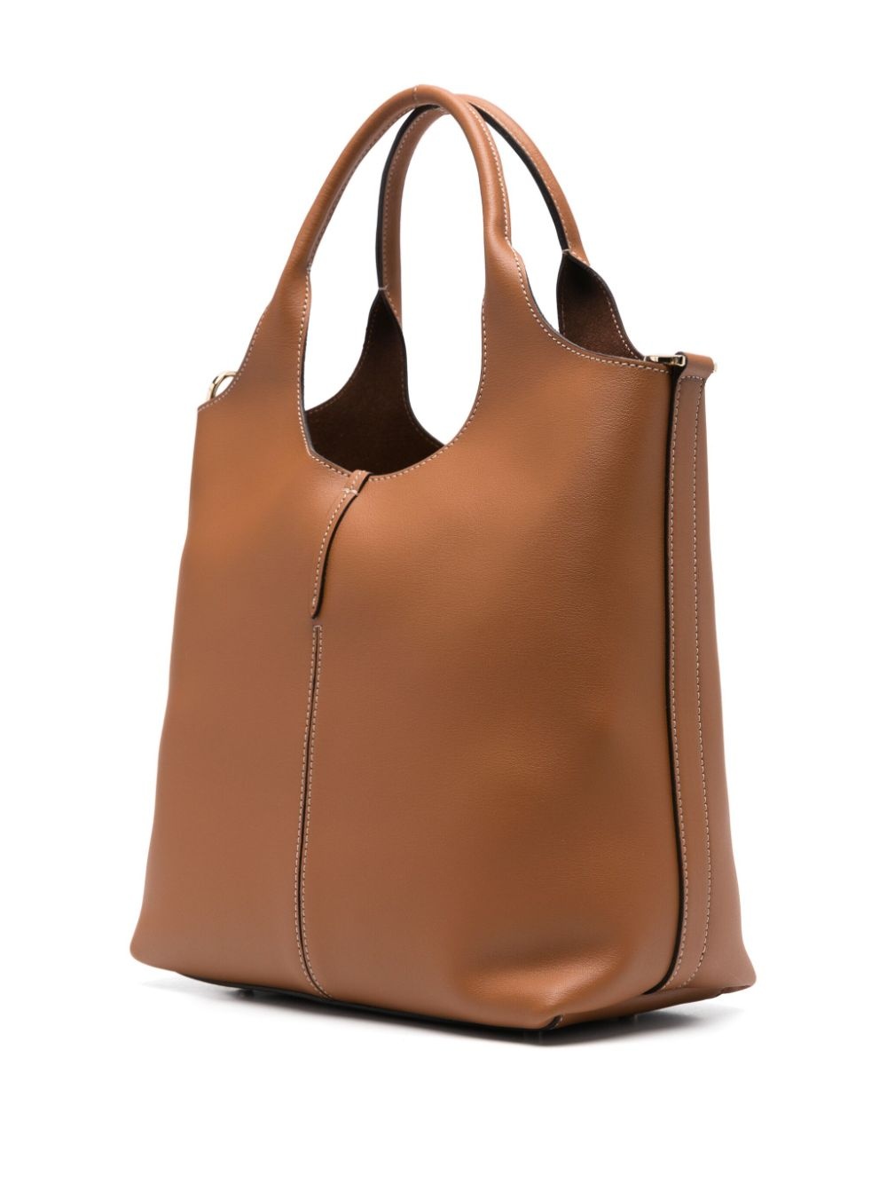 leather tote bag - 3