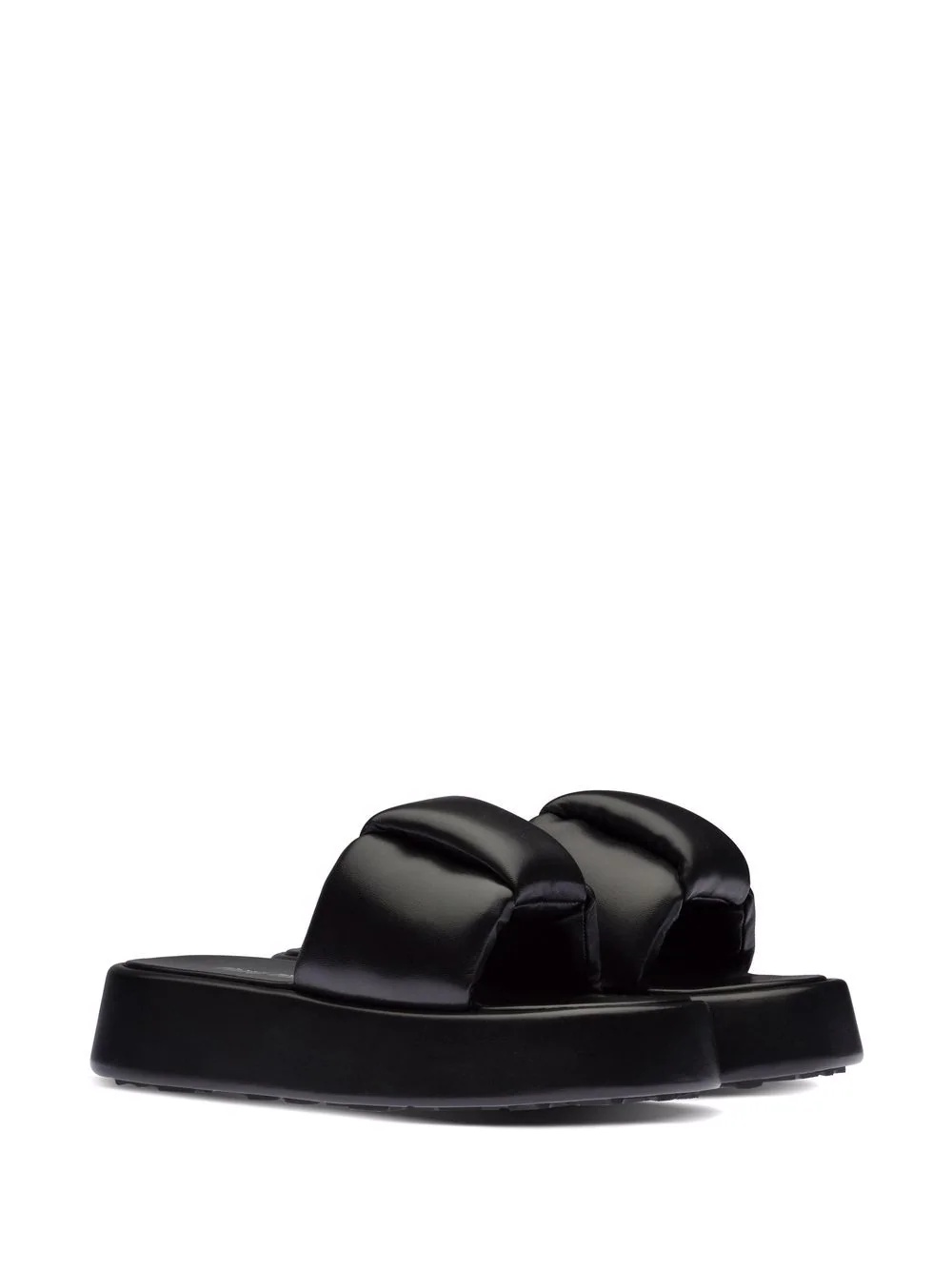 padded leather sandals - 2