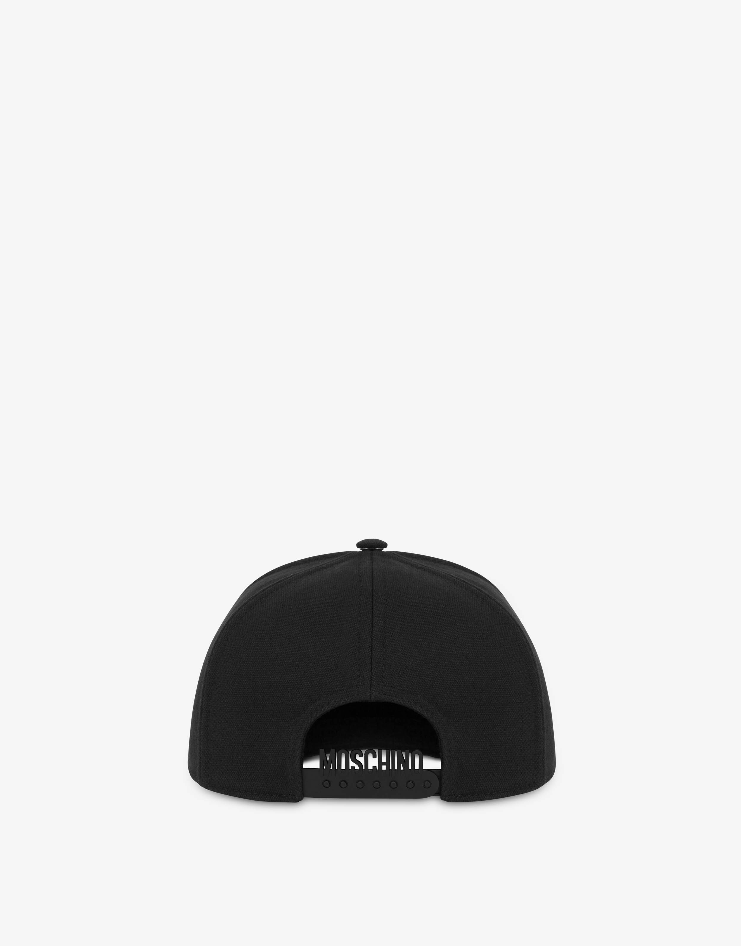 LOGO EMBROIDERY CANVAS HAT - 3