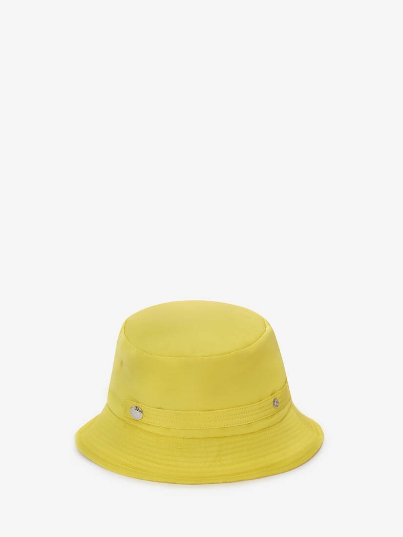 Women's Padded Bucket Hat in Lemon - 2