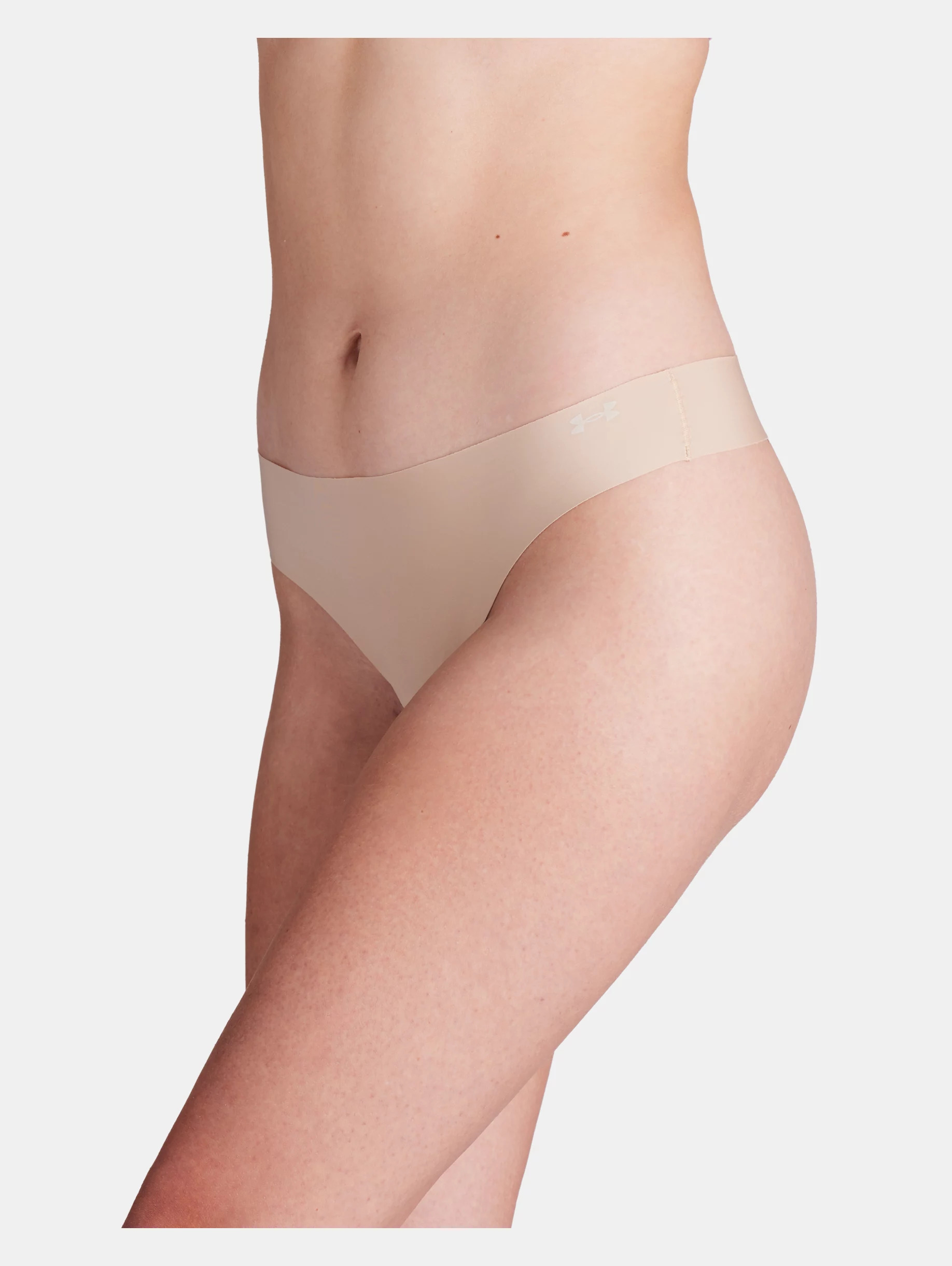 Women's UA Pure Stretch 3-Pack No Show Thong - 3