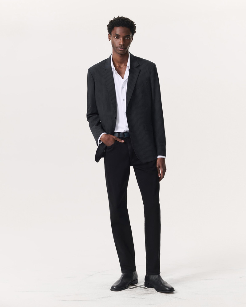 Butler Pinstripe Italian Virgin Wool-Blend Blazer 7