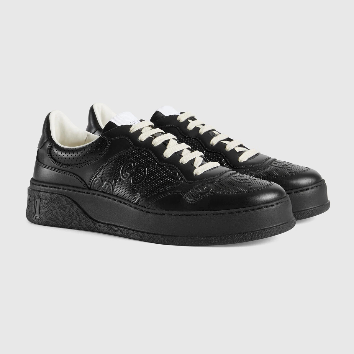 Men's GG embossed sneaker - 2