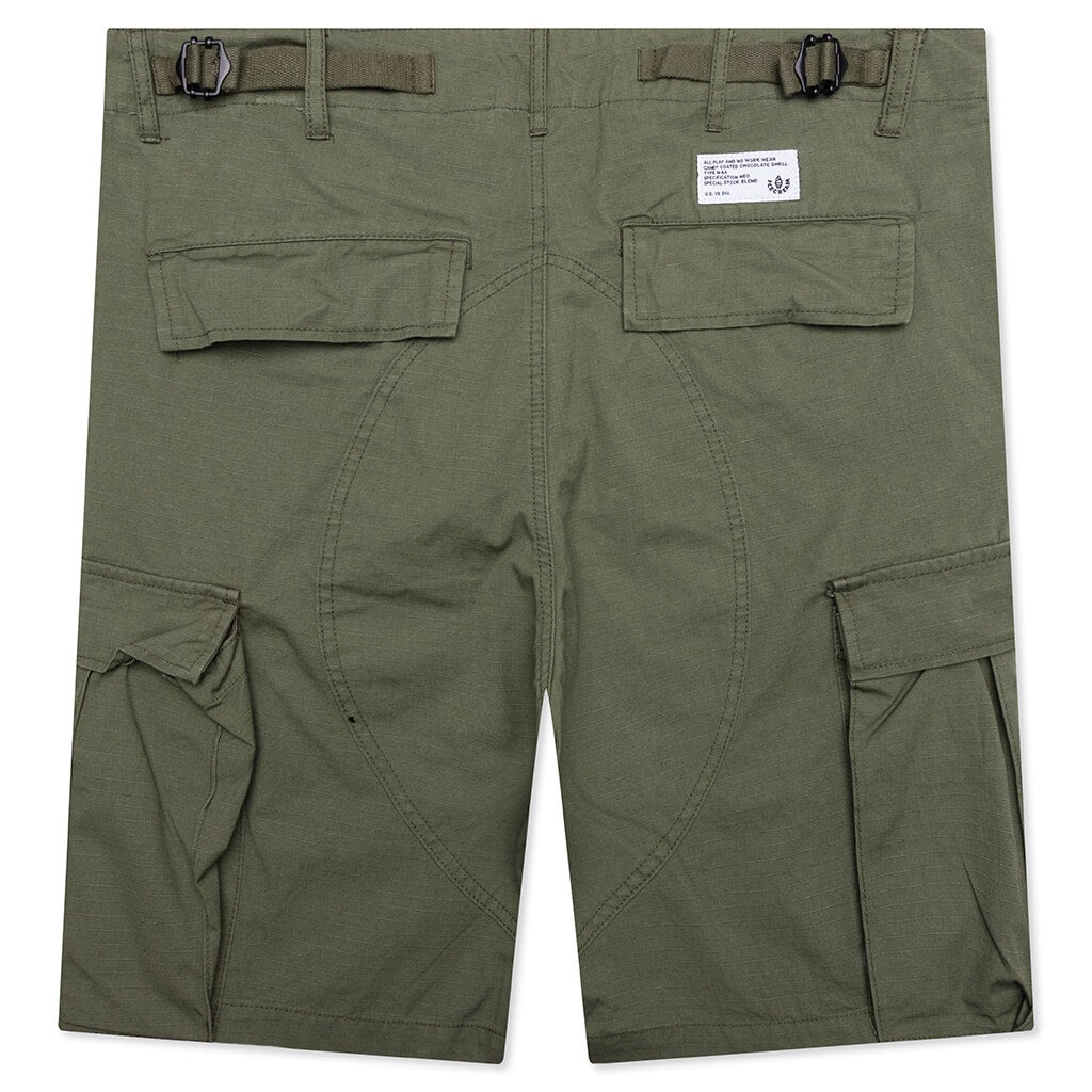 DESTRO CARGO SHORTS - FOUR LEAF CLOVER - 2