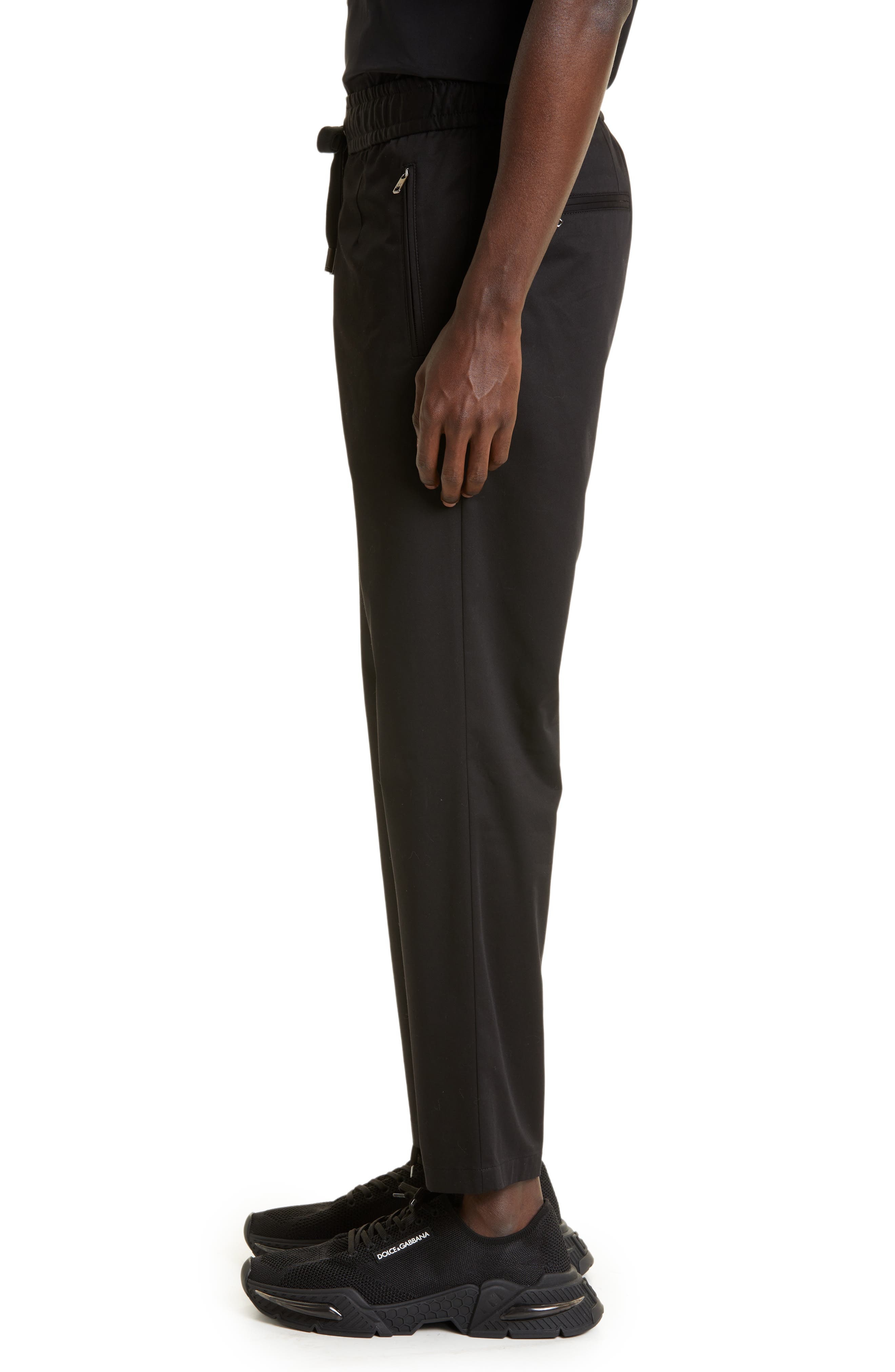 Stretch Cotton Joggers - 3
