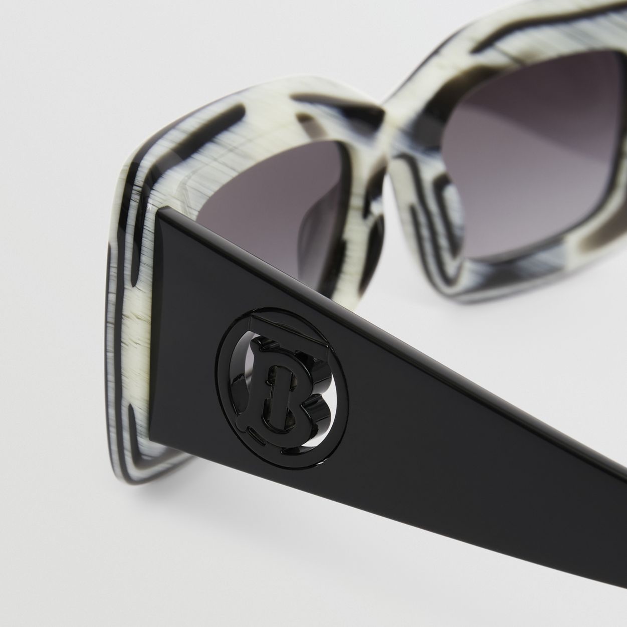 Monogram Motif Rectangular Frame Sunglasses - 2