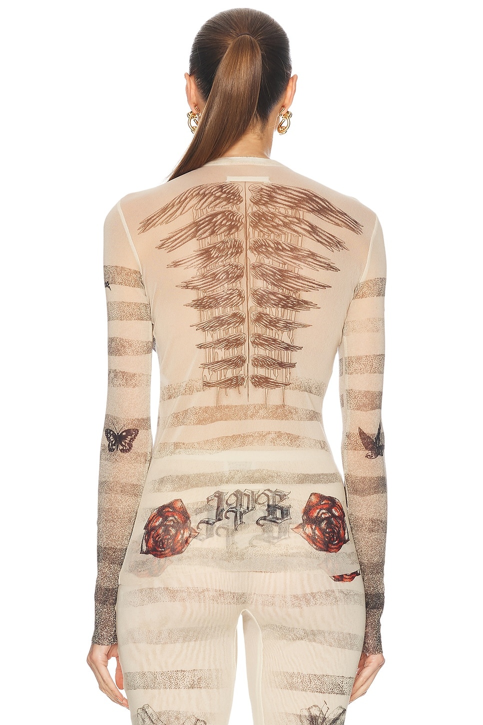 Tattoo Mariniere Long Sleeve Top - 4