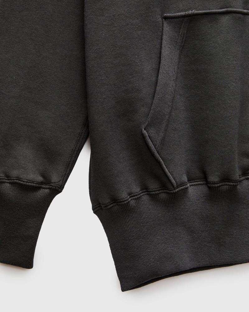 496 Freedom Sleeve Zip Hoodie in Ink Black 6