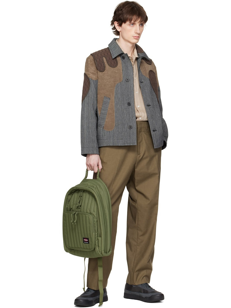 Khaki Eastpak Edition 퀼트 패딩 Pak'r 배낭 4