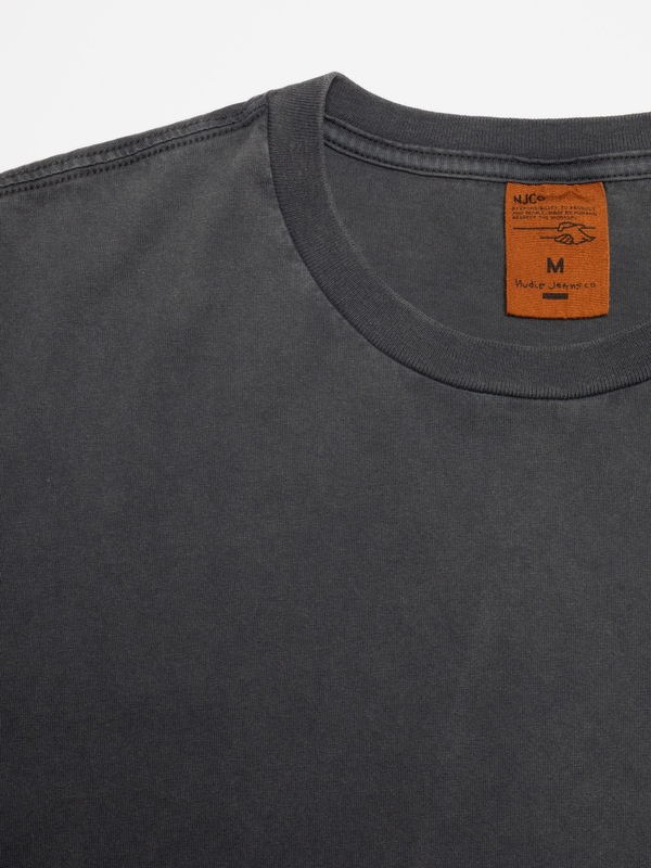 Roy Lost Leaf T-Shirt Antracite - 4