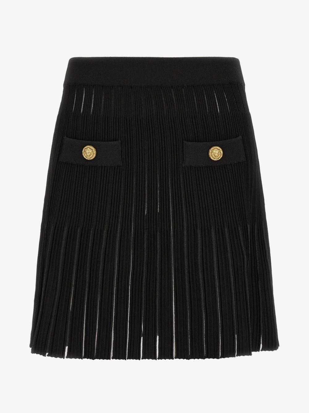 pleated mini skirt - 1