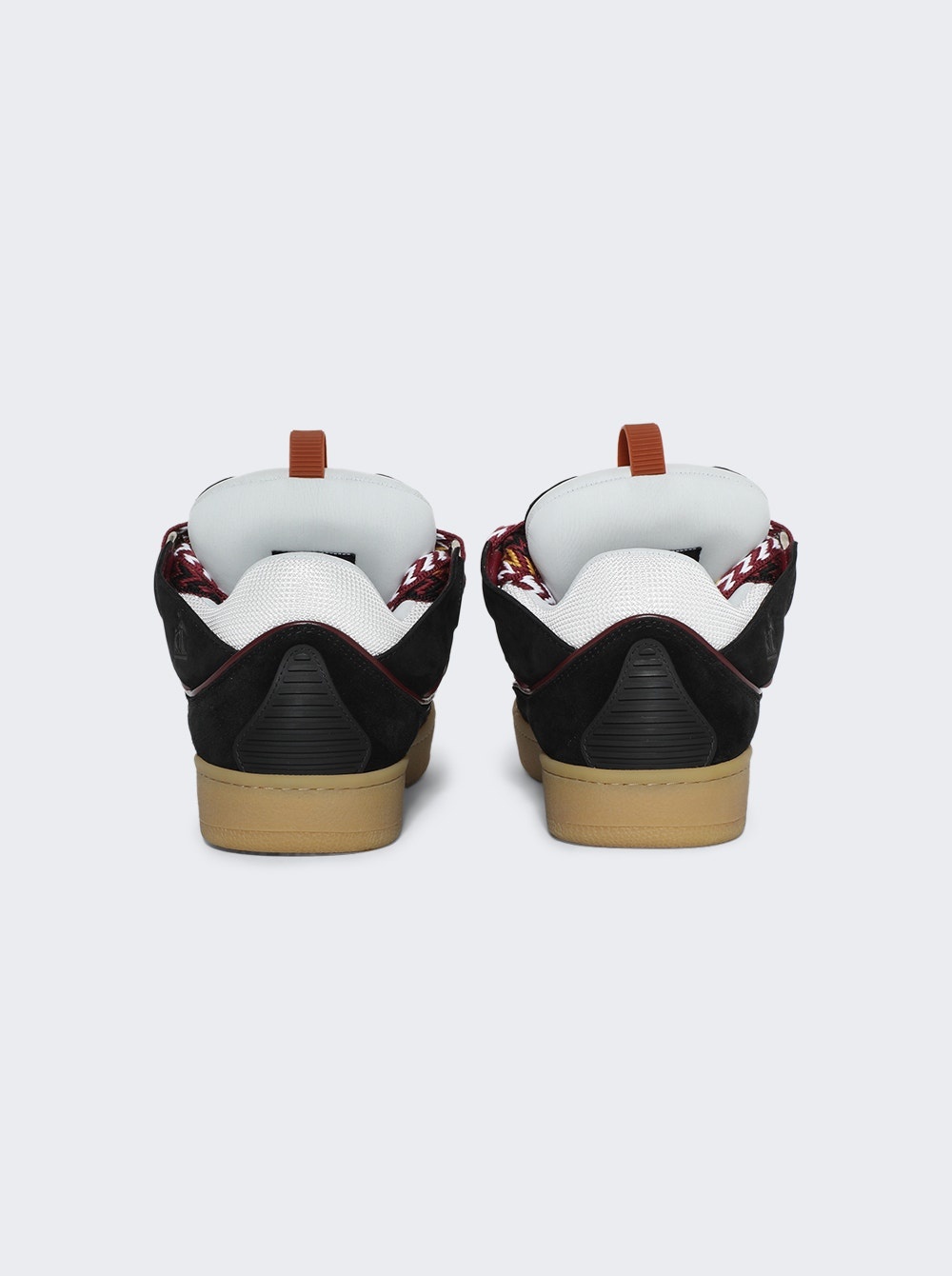 Curb Sneakers Red And White - 4