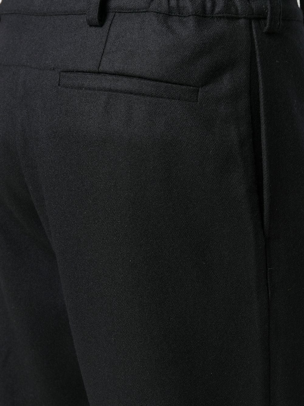 cashmere-blend engineer trousers - 6