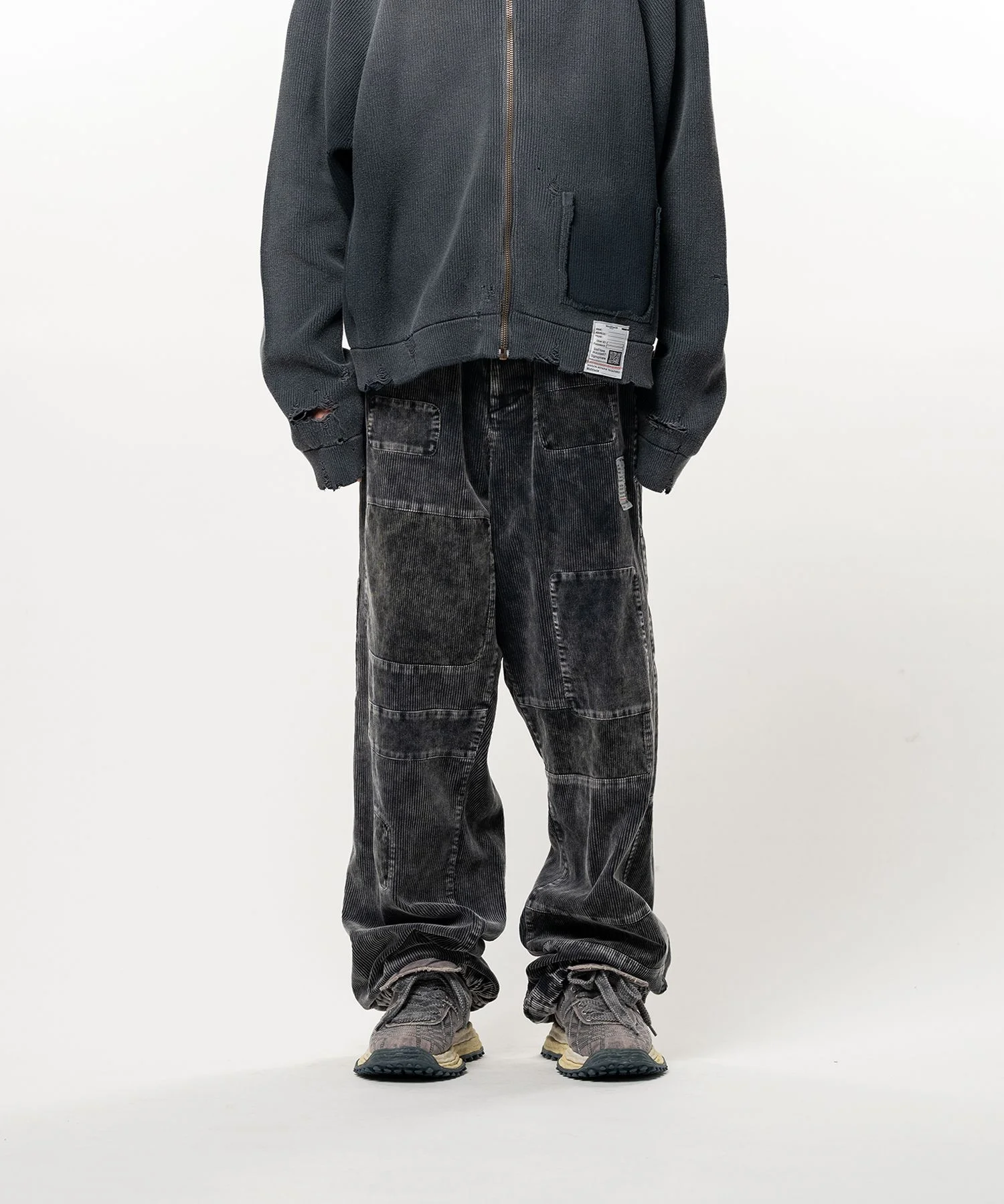 Repaired Corduroy Pants - 1