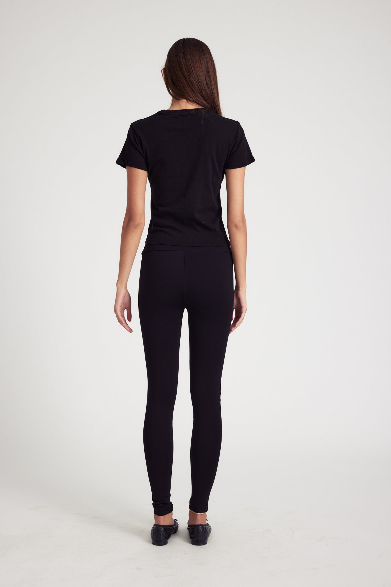 BLACK CASANOVA ANKLE LEGGINGS - 4