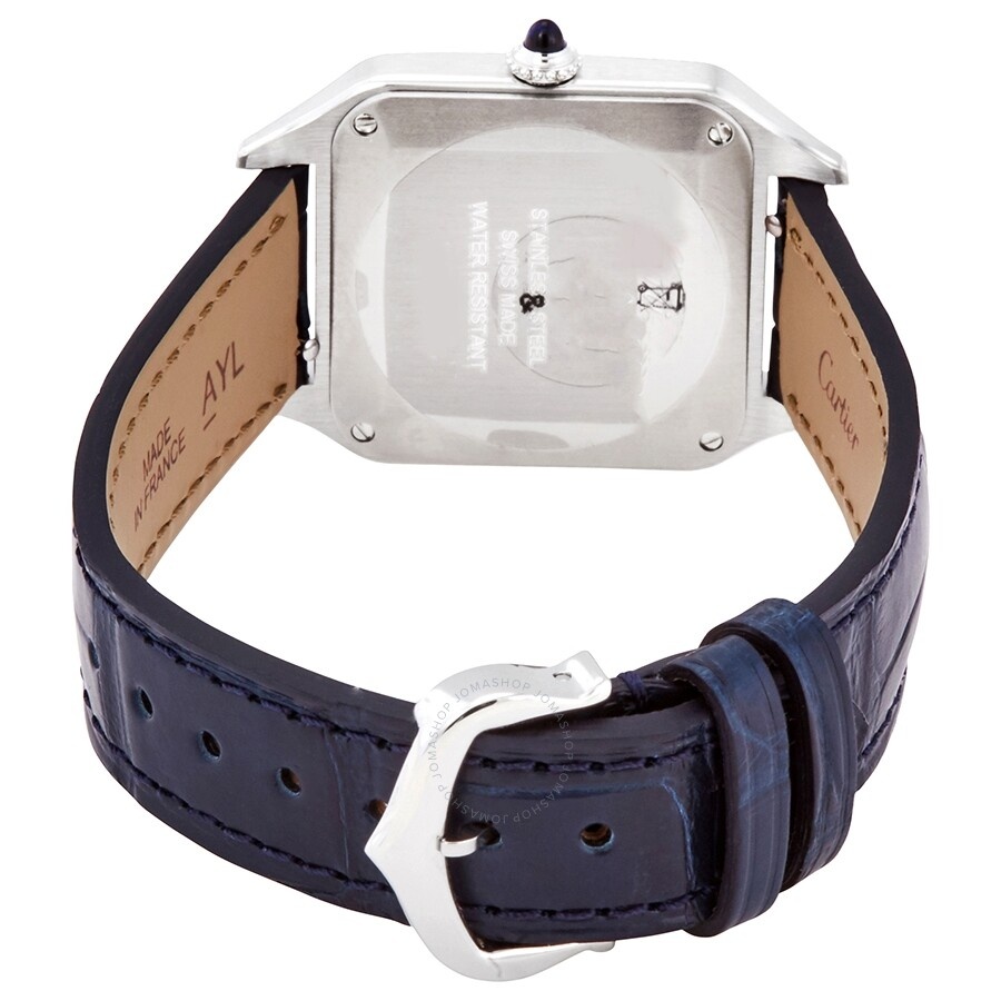 Cartier Santos-Dumont Small Model Quartz Silver Dial Ladies Watch WSSA0023 - 3