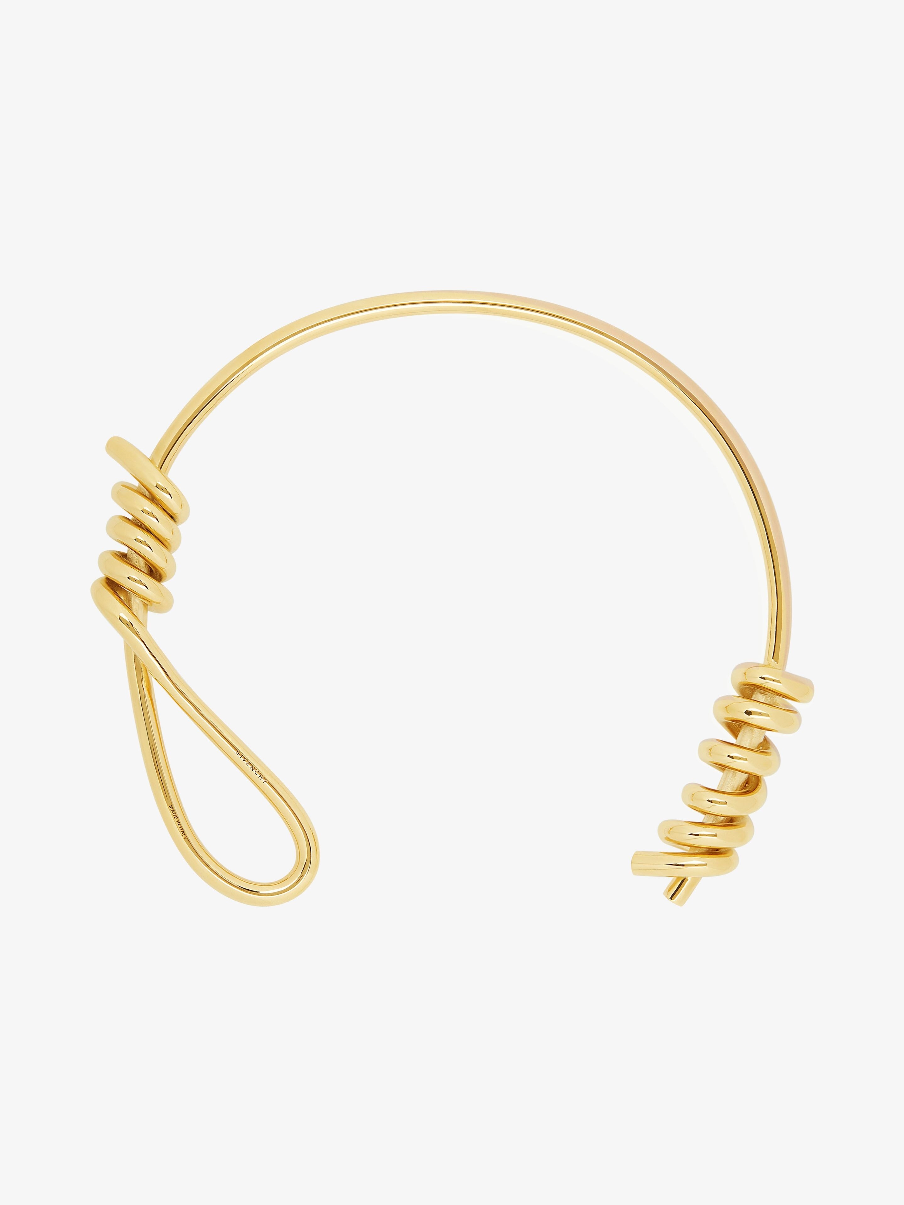 TWISTED NECKLACE IN METAL - 2
