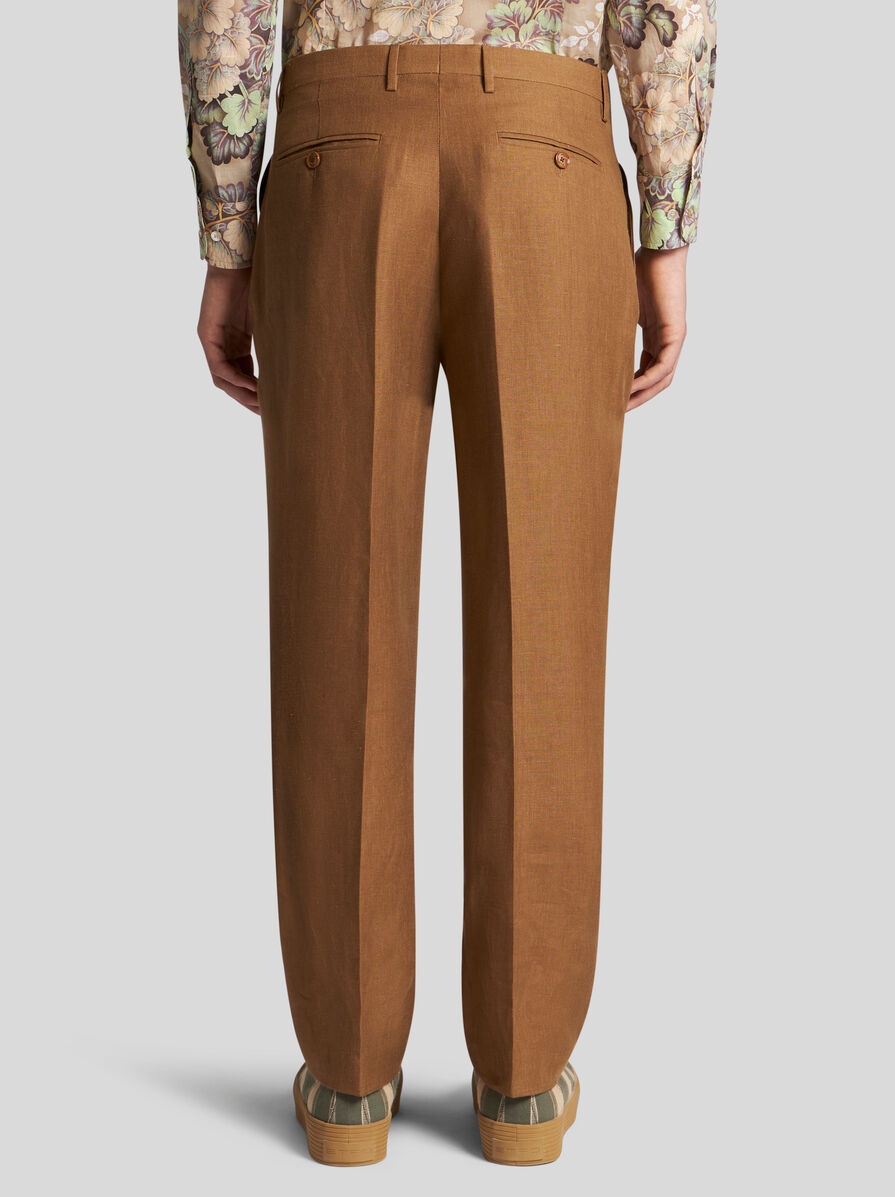 TAILORED LINEN TROUSERS - 5